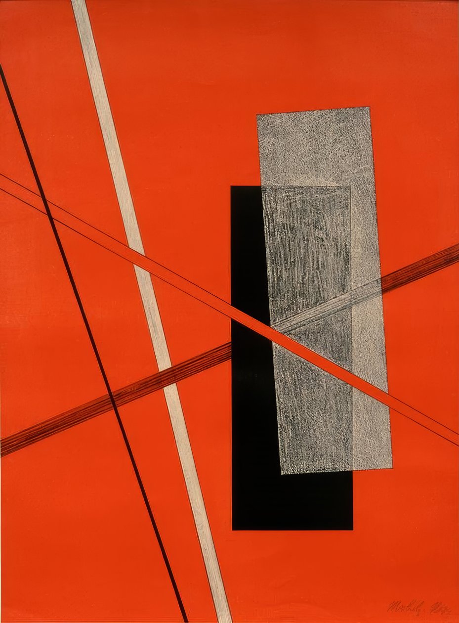 Az építkezés. 6. Kestner mappa alkotó: Laszlo Moholy Nagy