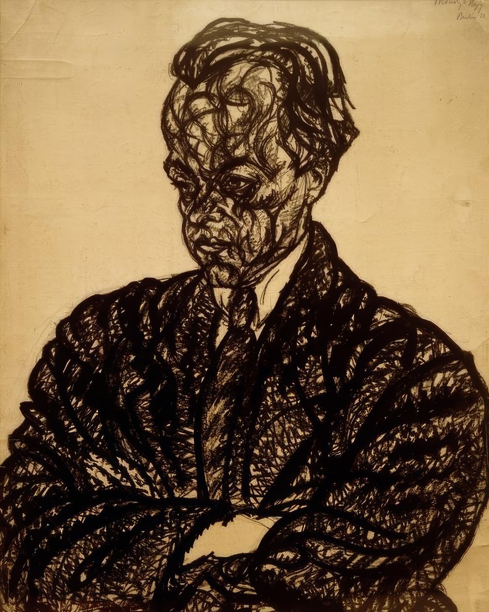 Cím nélkül (Dr. Reinhold Schairer) alkotó: Laszlo Moholy Nagy