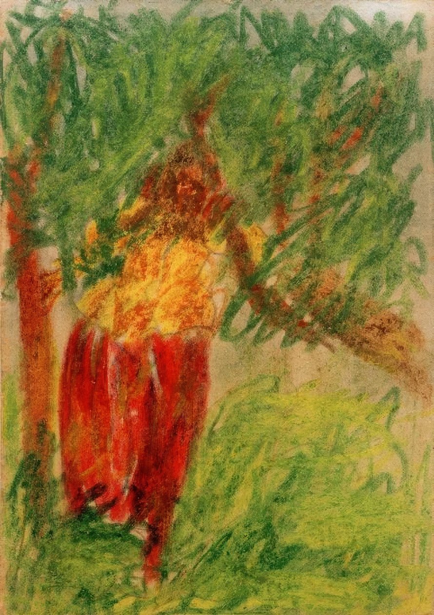 Cím nélkül (nő áll a fa alatt) alkotó: Laszlo Moholy Nagy