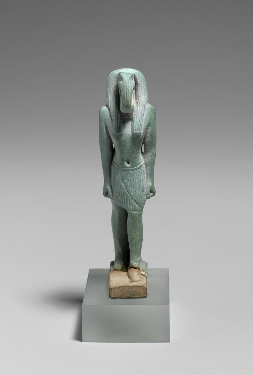Thoth isten alakja, ie 664-332 (mázas fajansz) alkotó: Late Period Egyptian