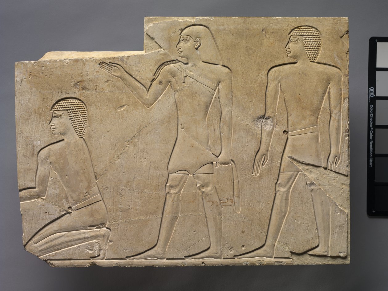 Temetési szertartásokat végző papok, ie 667-647 körül alkotó: Late Period Egyptian