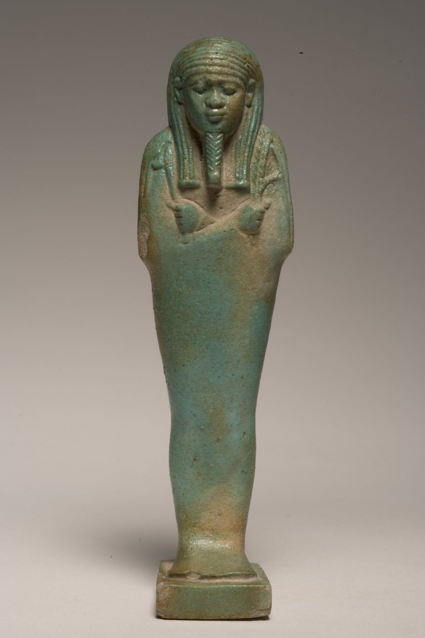Shabti figura Padineithhez (fajansz) (lásd még: 247997) alkotó: Late Period Egyptian