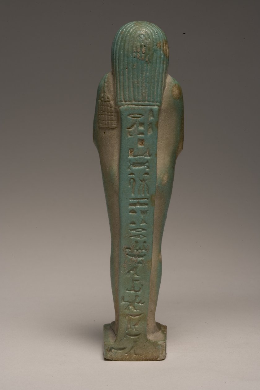 Shabti figura Padineithhez (fajansz) (lásd még: 247998) alkotó: Late Period Egyptian