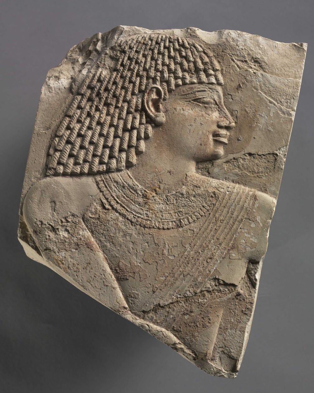 Kis emberfej, ie 667-647 körül alkotó: Late Period Egyptian