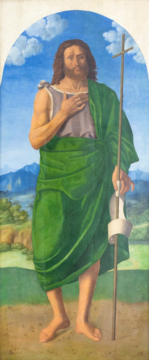 Keresztelő Szent János alkotó: Lattanzio da Rimini