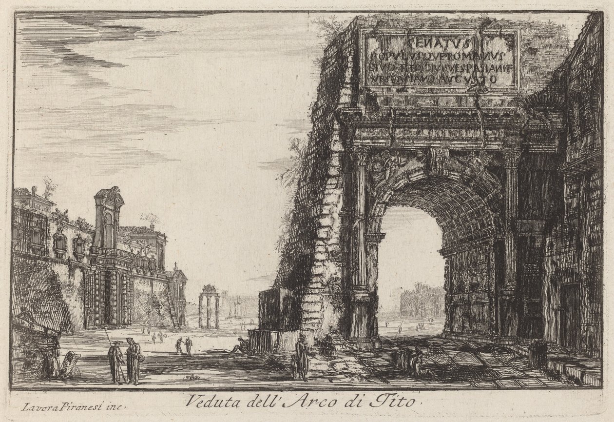 Titus íve alkotó: Laura Piranesi after Giovanni Battista Piranesi