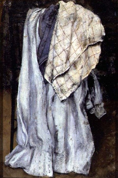 Study of Drapery (panel) alkotó: Laura Theresa  Alma Tadema