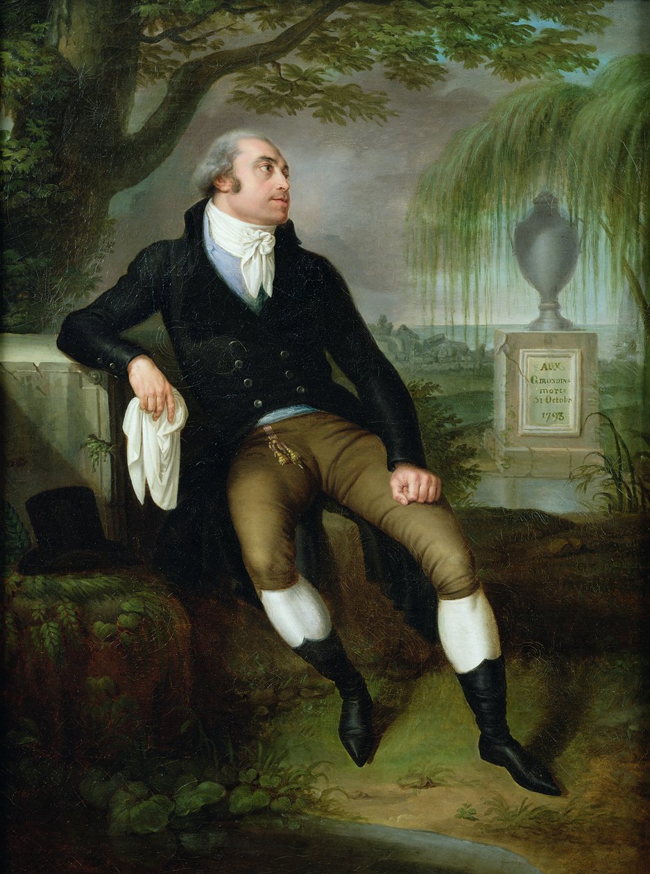 Hódolat a Girondinoknak, 1793 alkotó: Laurent Blanchard