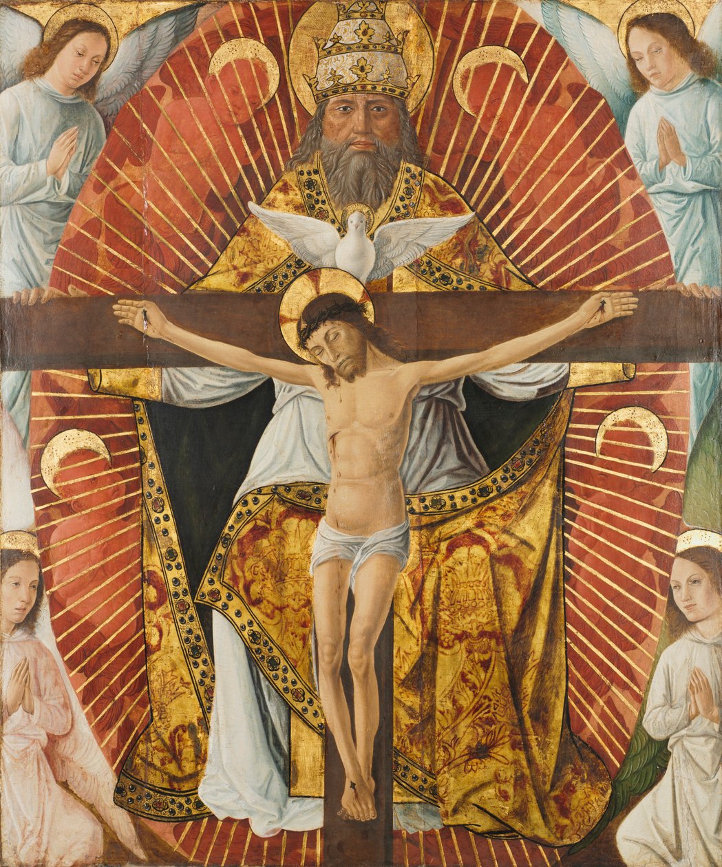 A Szentháromság c. 1460. alkotó: Laurent Girardin