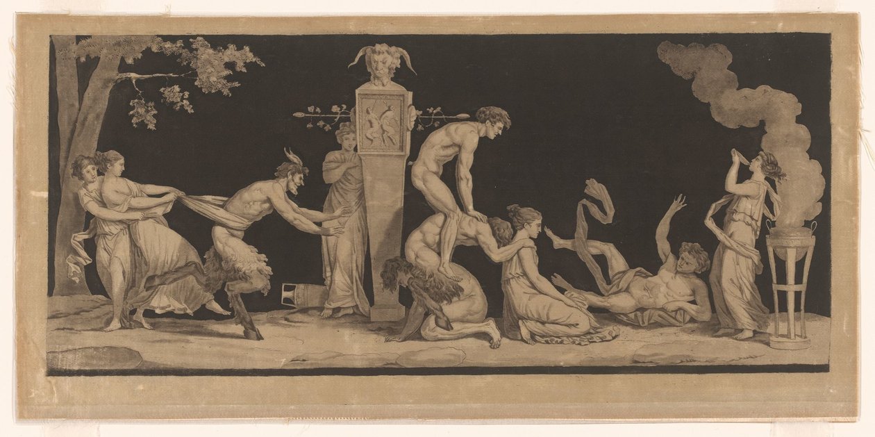 Bacchanaal (cím a tárgyon) alkotó: Laurent Guyot (attributed to)