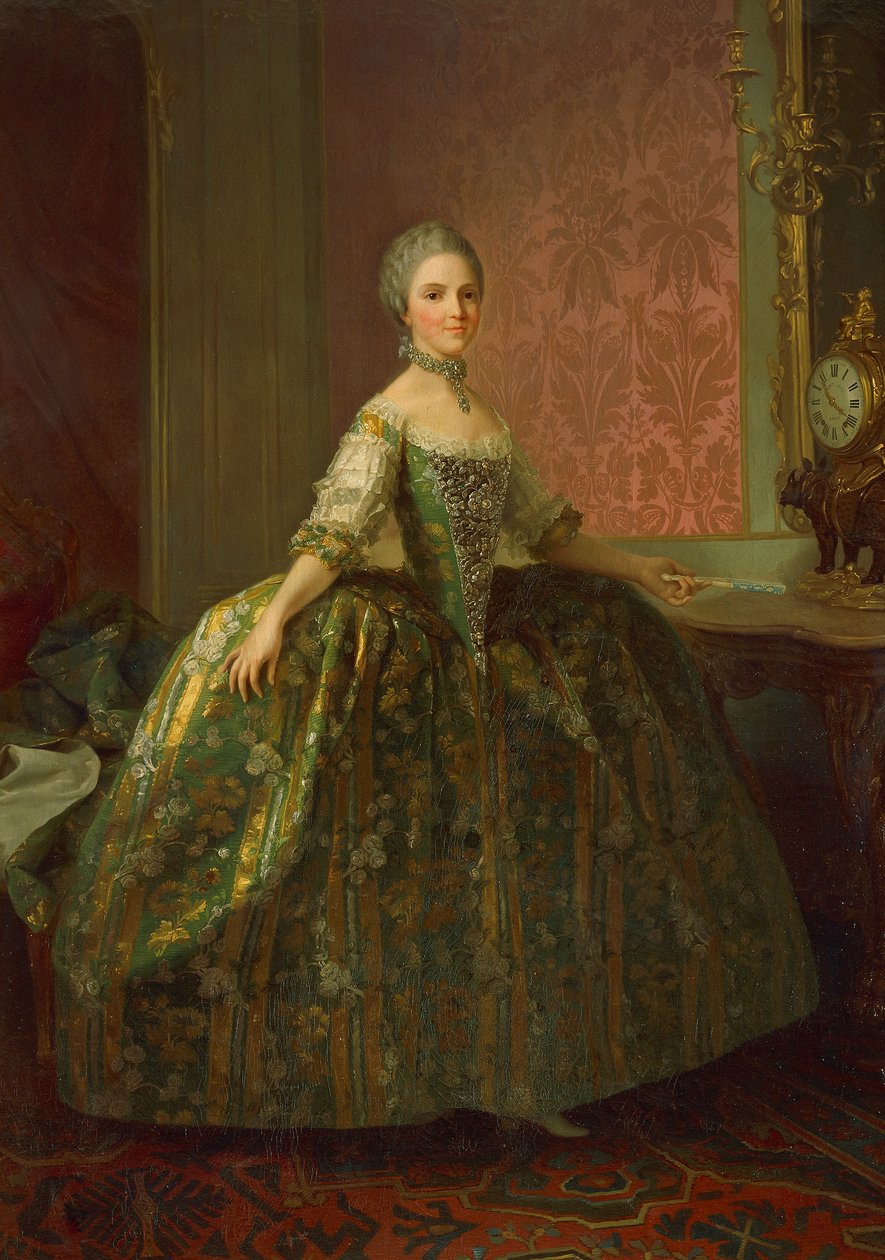A pármai Maria Luisa portréja (Parma alkotó: Laurent Pecheux