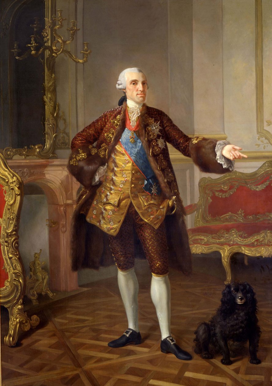I. Fülöp portréja 1720-1765, Párma hercege, 1765 alkotó: Laurent Pecheux