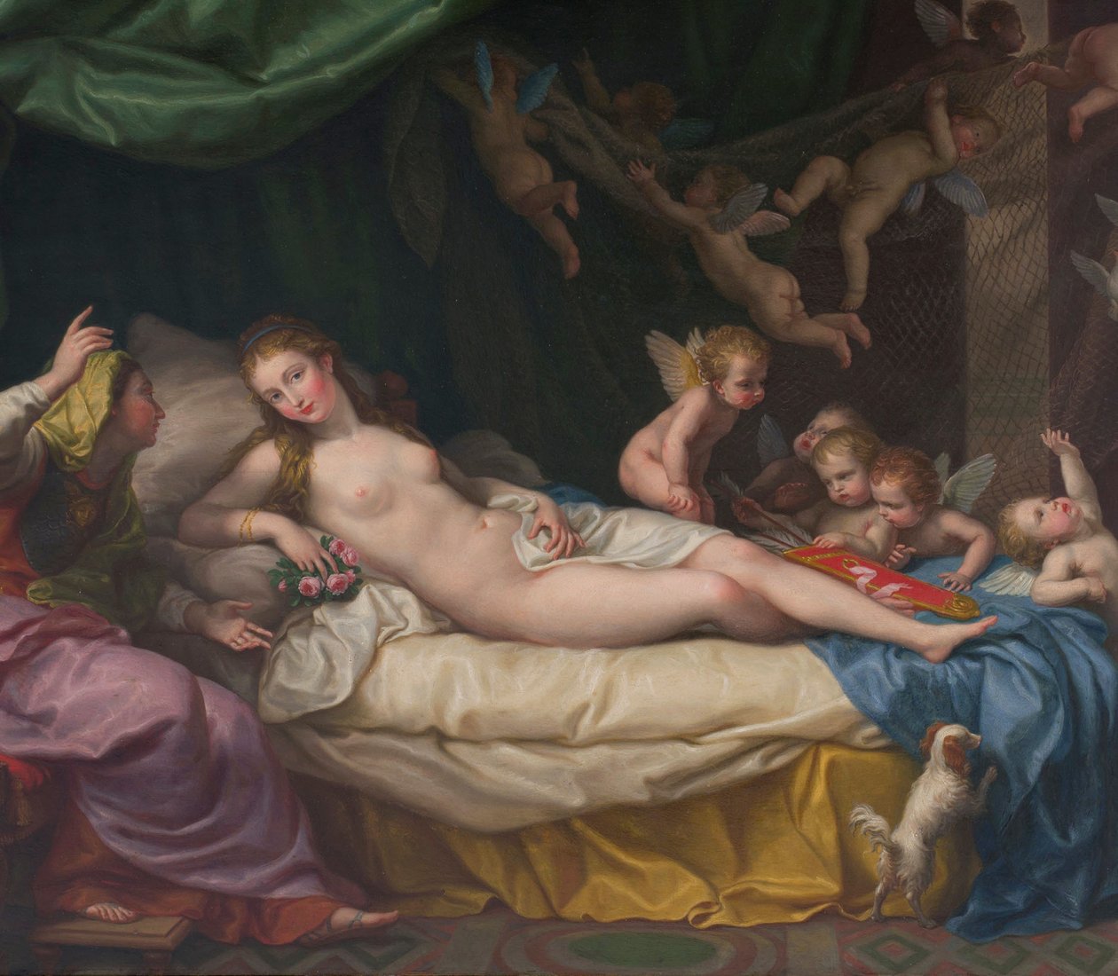 Vénusz és Minerva, 1794. alkotó: Laurent Pecheux