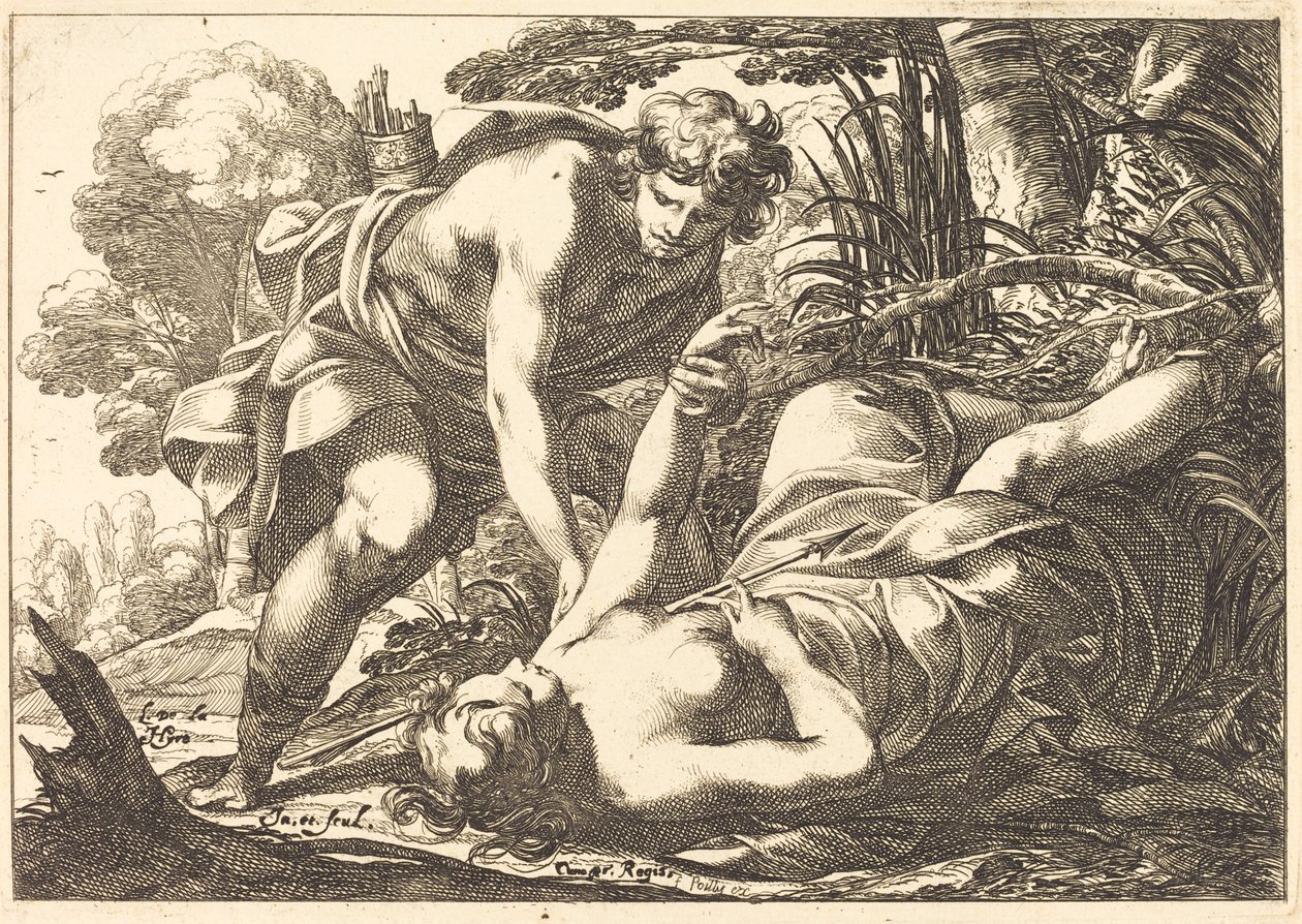 Cephalus és Procris alkotó: Laurent de la Hyre