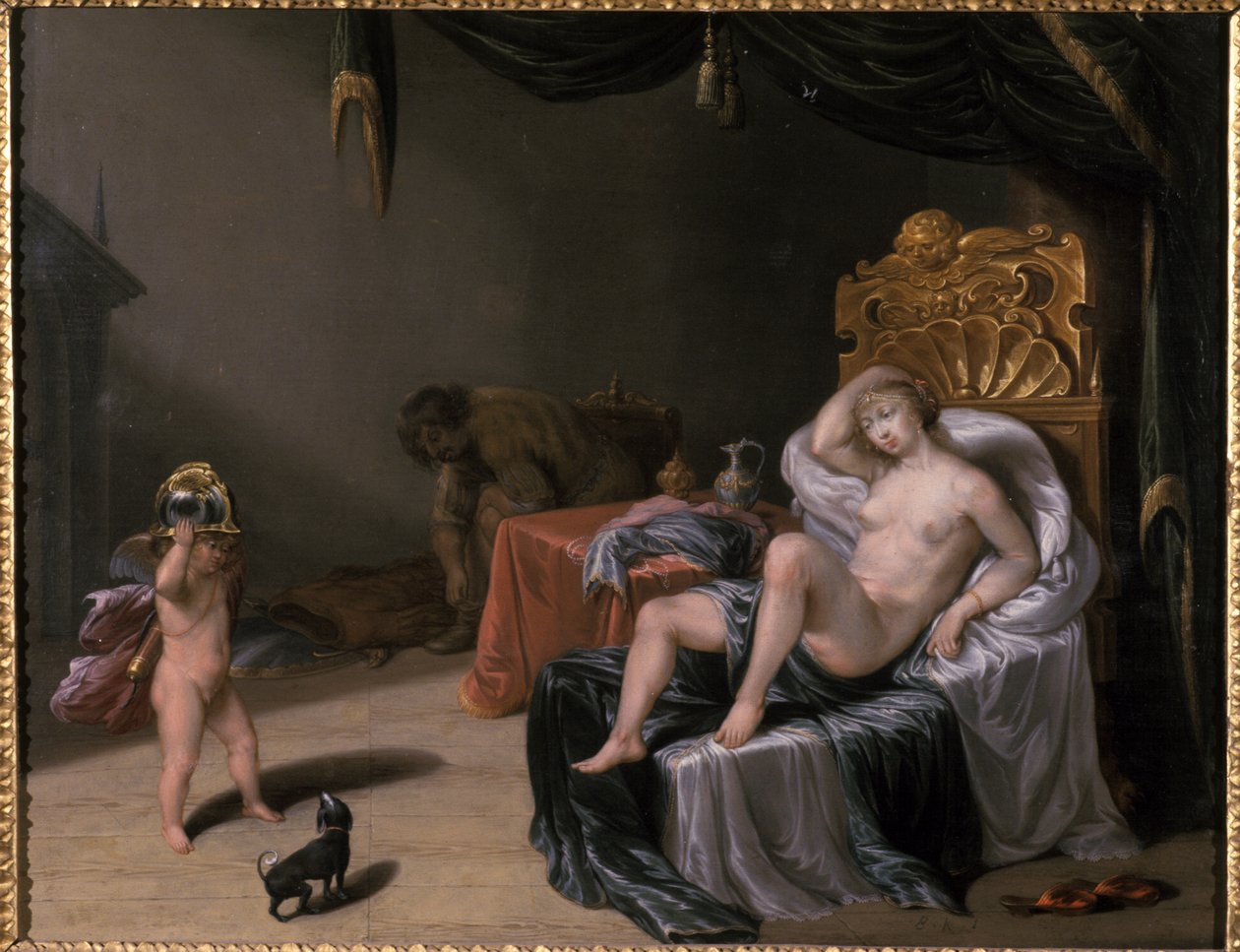 Mars és Vénusz Ámorral alkotó: Laurentius de Neter
