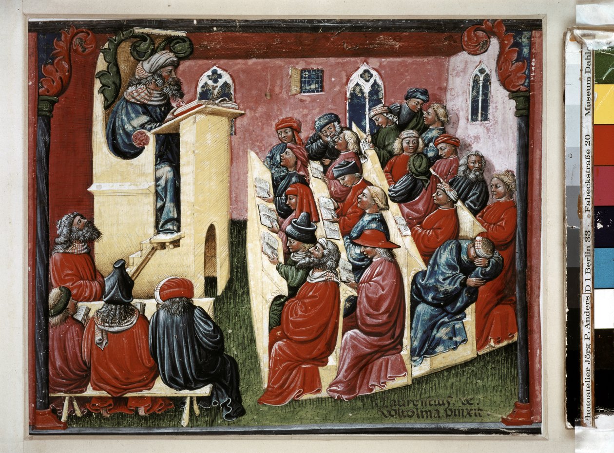Bolognai Egyetem alkotó: Laurentius de Voltolina