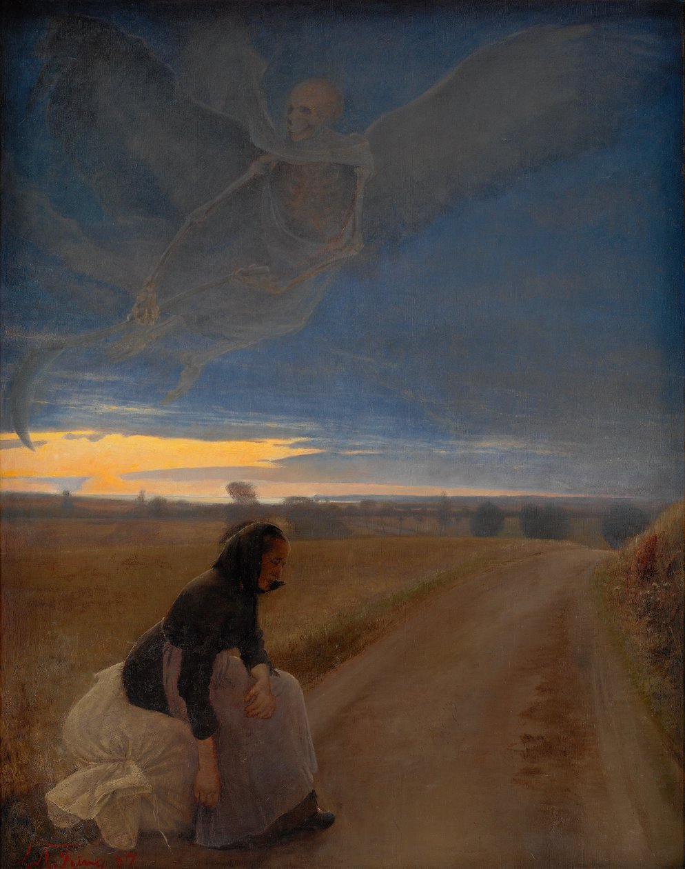 Este, 1887. alkotó: Laurits Andersen Ring