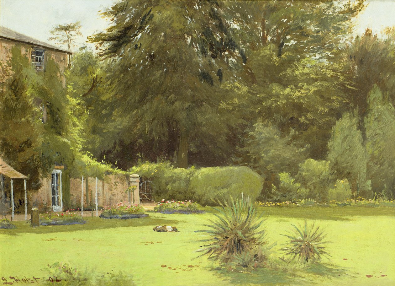 Egy Summers Lawn alkotó: Laurits Bernard Holst