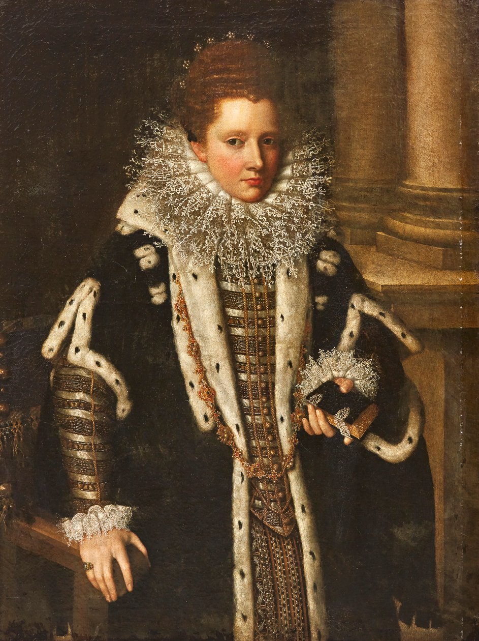 Santa Fiora-i Costanza Sforza portréja alkotó: Lavinia Fontana