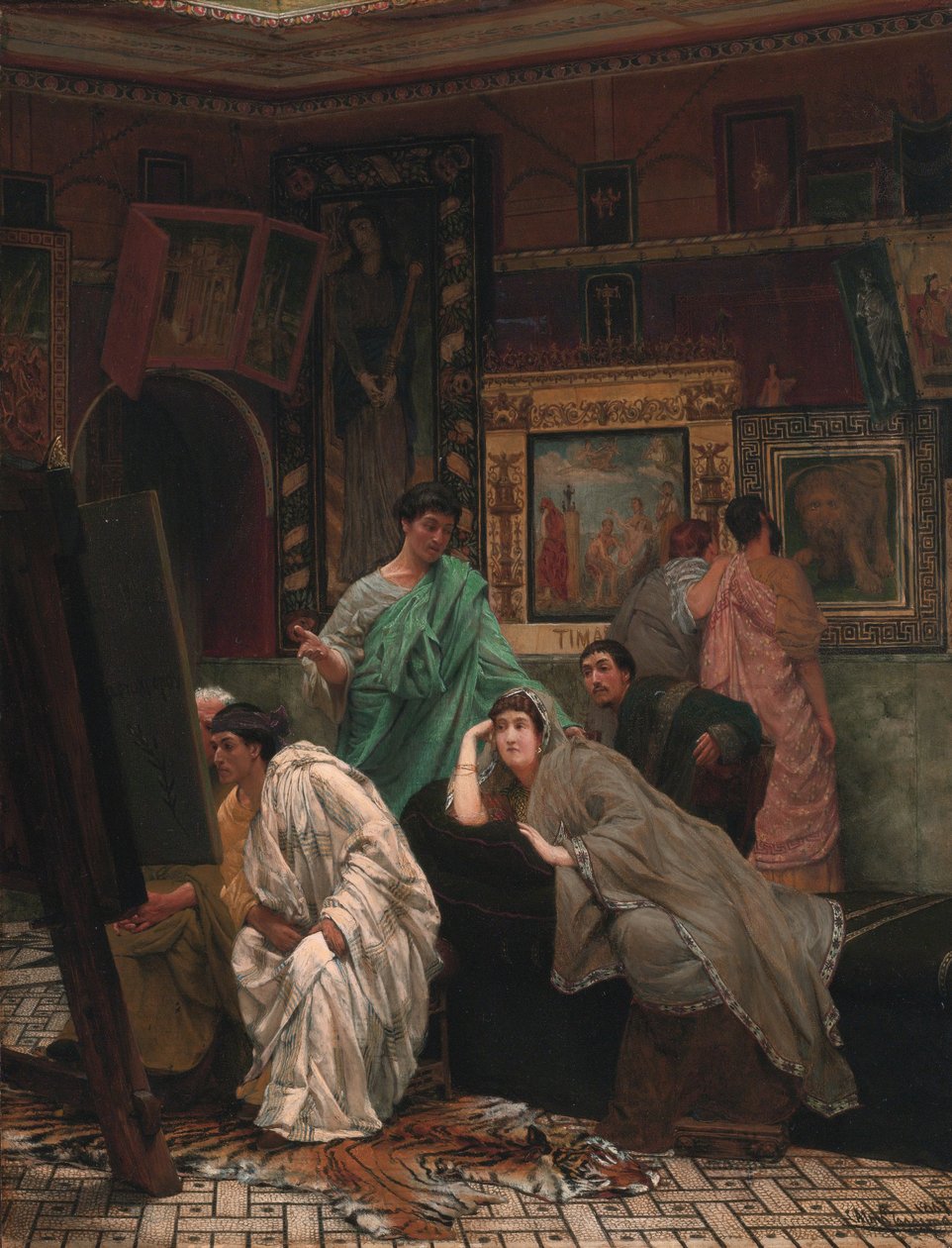 Képgyűjtemény Augustus idején alkotó: Lawrence Alma Tadema