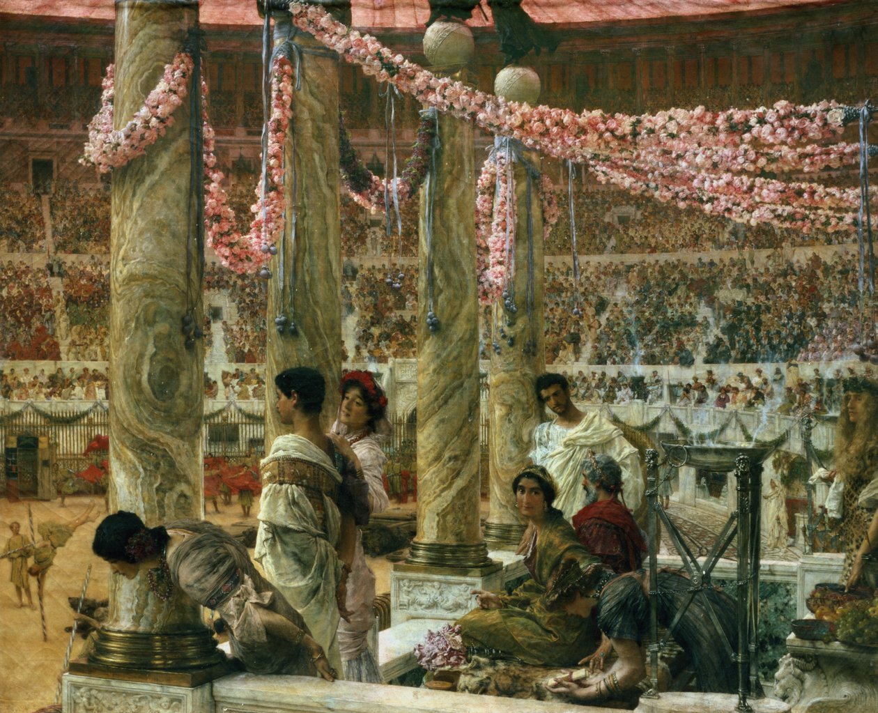 Caracalla és Geta, 1907 alkotó: Lawrence Alma Tadema