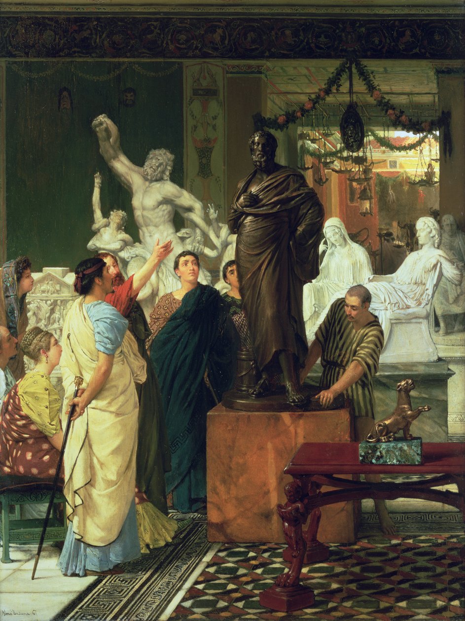 Szoborkereskedő alkotó: Lawrence Alma Tadema