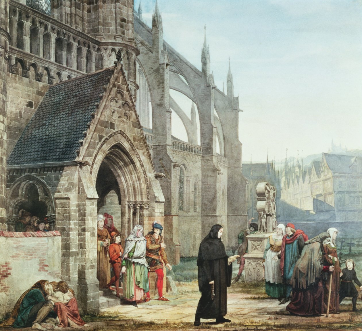 Faust és Marguerite, 1857 alkotó: Lawrence Alma Tadema