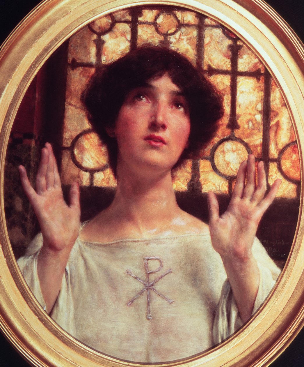 Orante, 1907 alkotó: Lawrence Alma Tadema