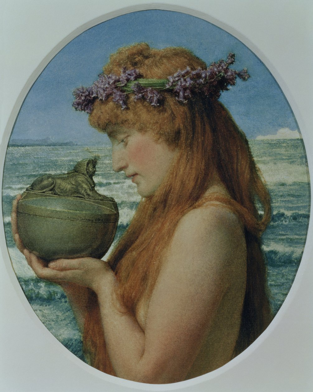 Pandora, 1881 alkotó: Lawrence Alma Tadema