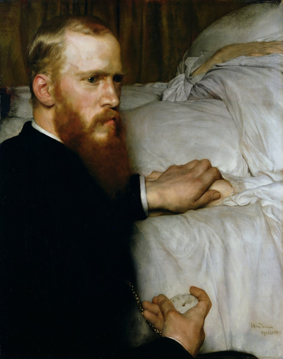 Dr. Washington Epps, Doktorom portréja, 1885. május alkotó: Lawrence Alma Tadema