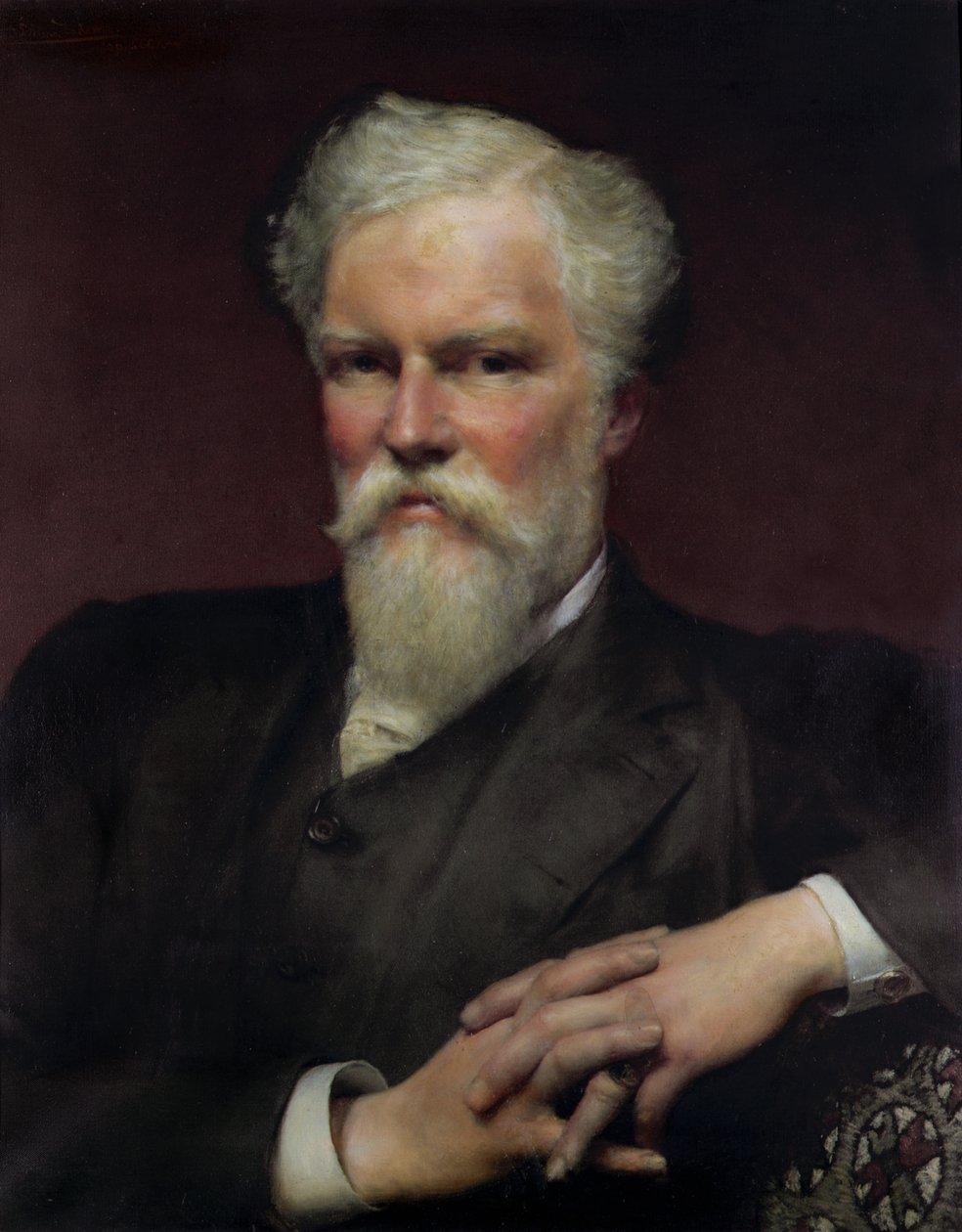 Sir Alfred Waterhouse portréja, 1891 alkotó: Lawrence Alma Tadema