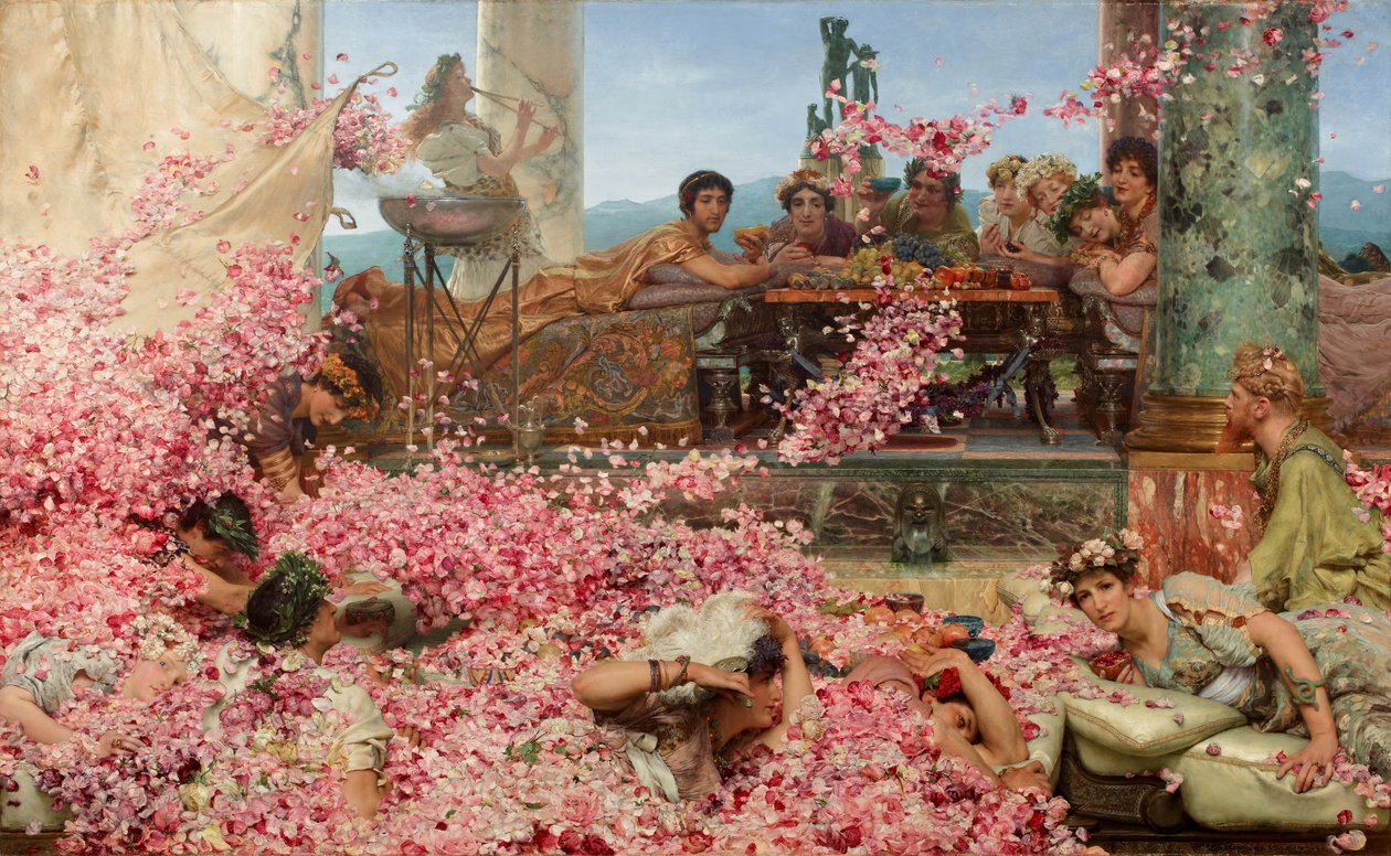 Heliogabalus rózsái alkotó: Lawrence Alma Tadema