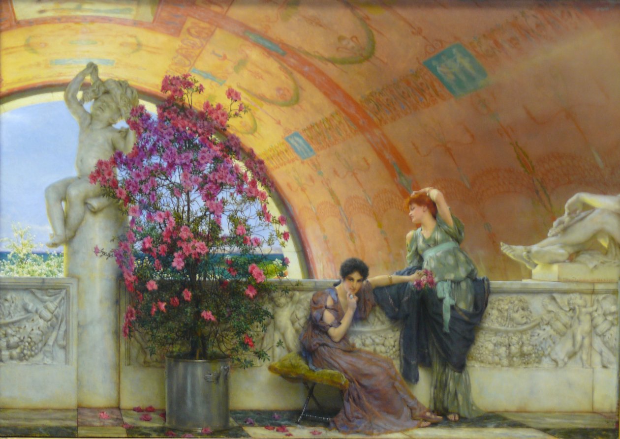 Eszméletlen riválisok alkotó: Lawrence Alma Tadema