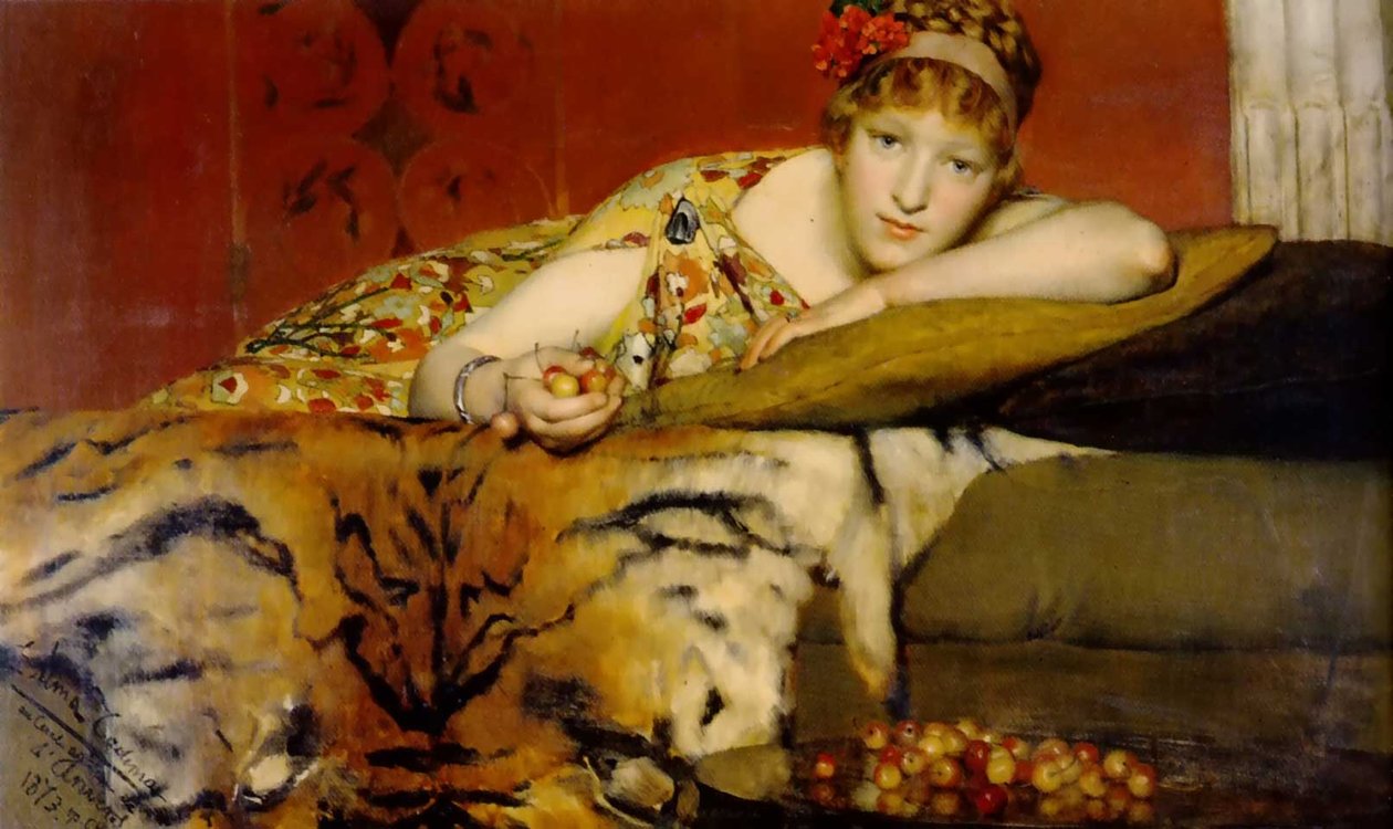 Cseresznye alkotó: Lawrence Alma Tadema