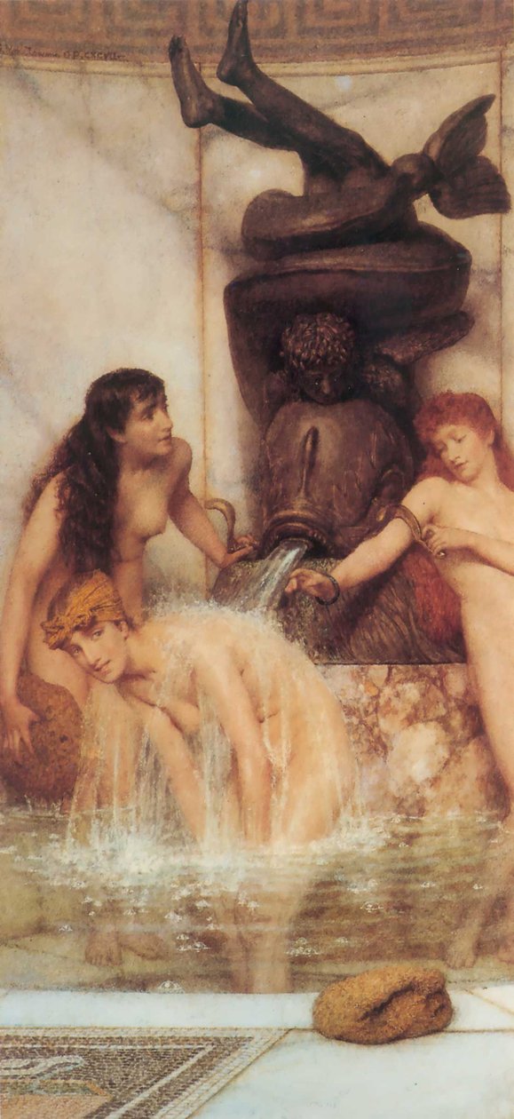 Strigils és Spongesn alkotó: Lawrence Alma Tadema