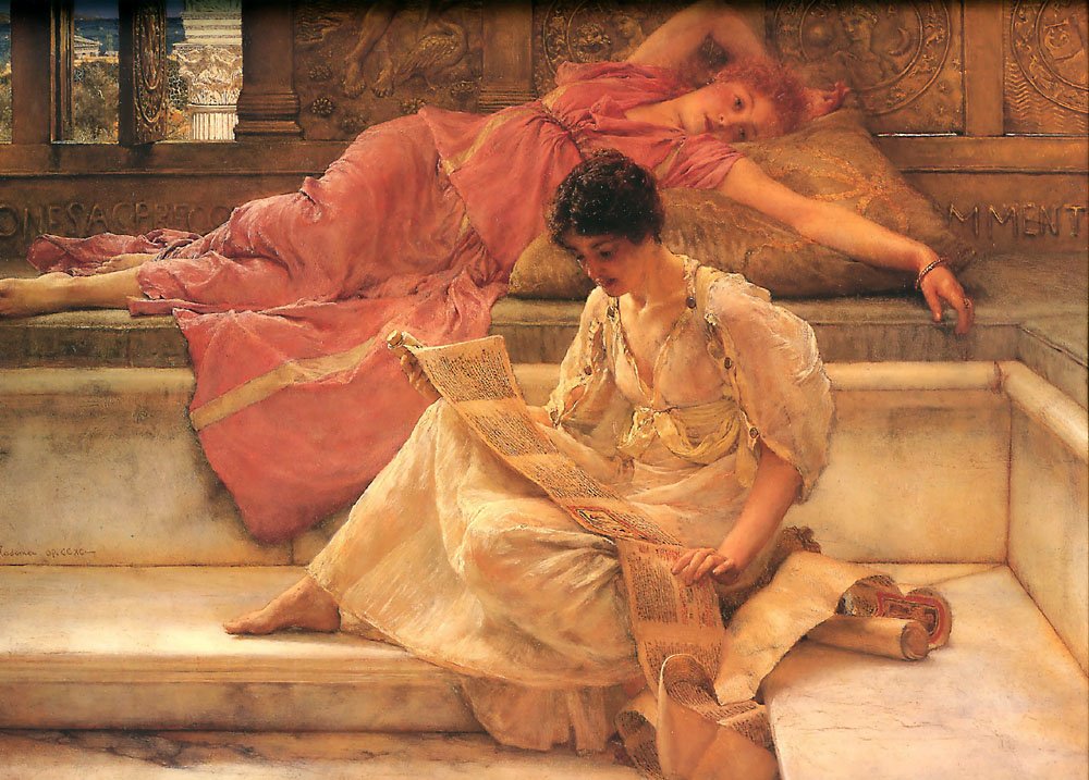 Kedvenc költő alkotó: Lawrence Alma Tadema