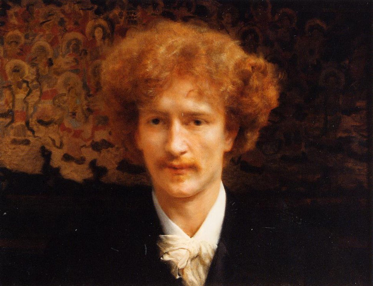 Ignacy Jan Paderewski portréja, 1891 alkotó: Lawrence Alma Tadema