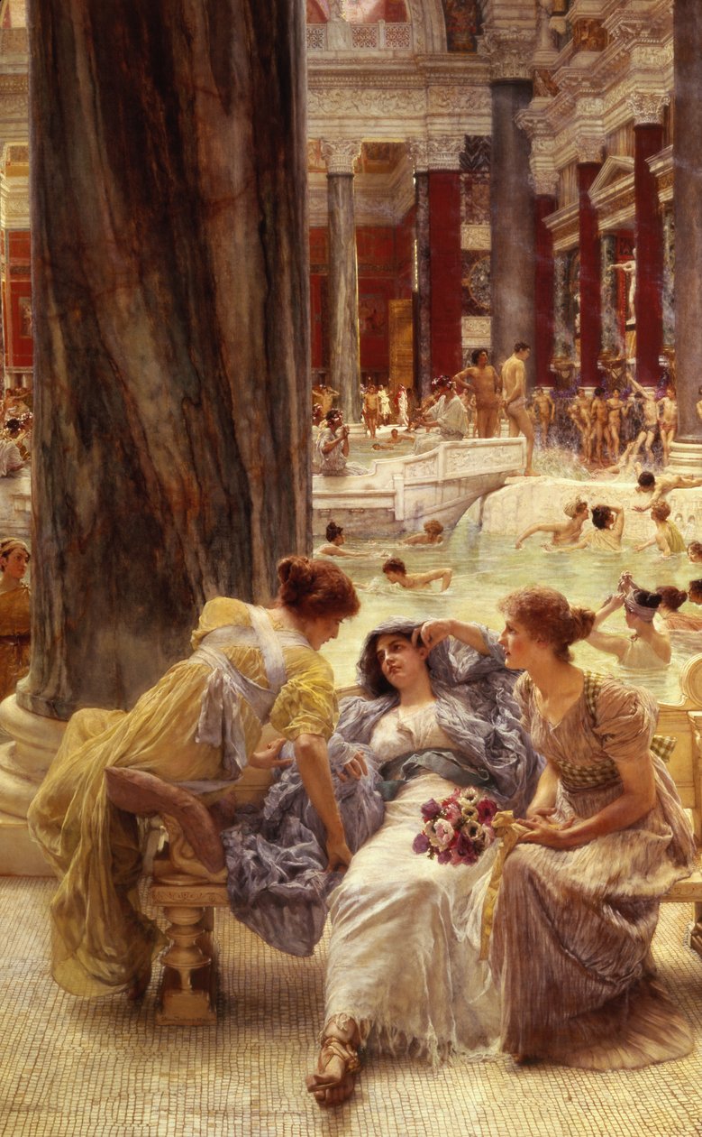 Caracalla fürdői, 1899 alkotó: Lawrence Alma Tadema