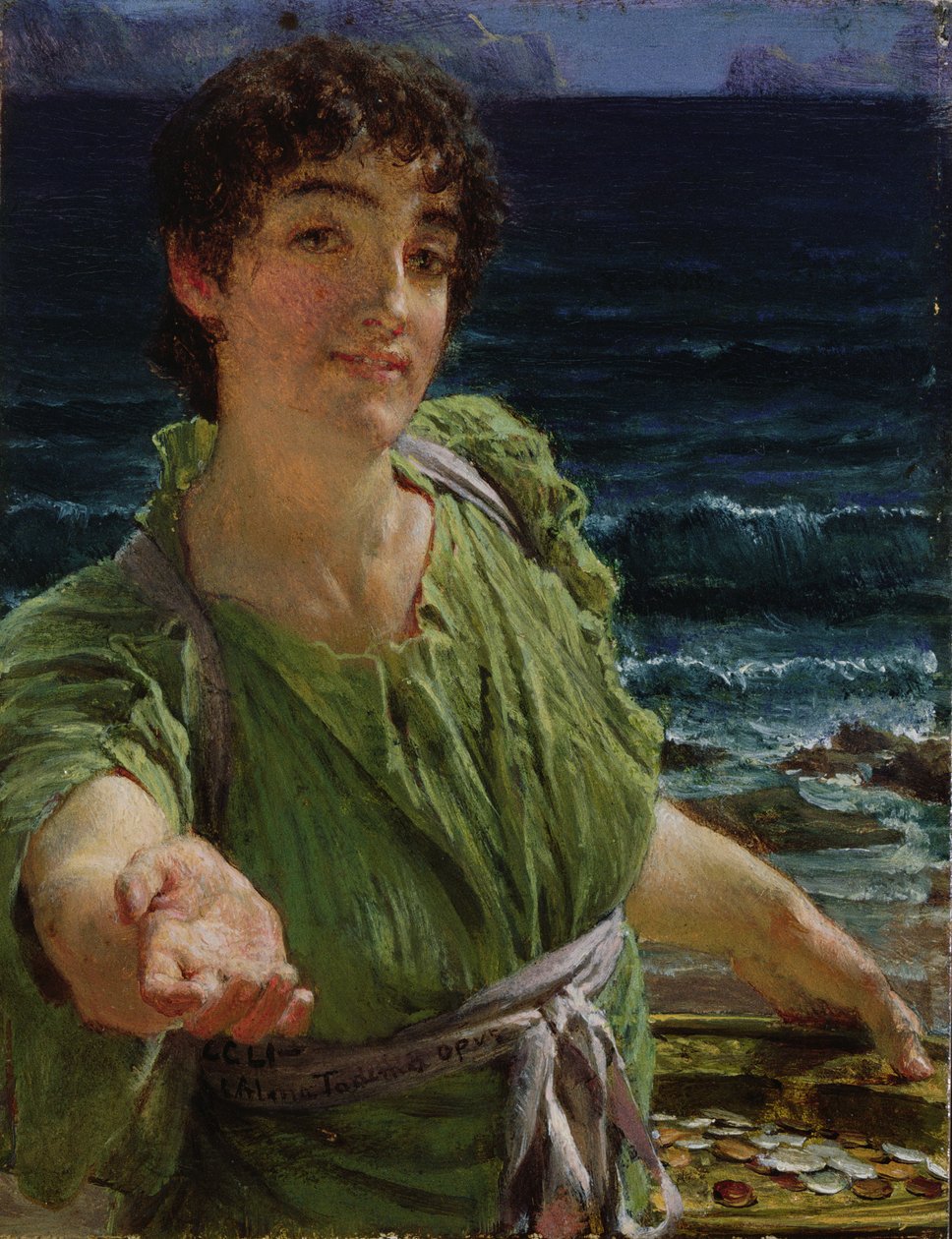 Egy jótékonysági szervezet, 1883 alkotó: Lawrence Alma Tadema