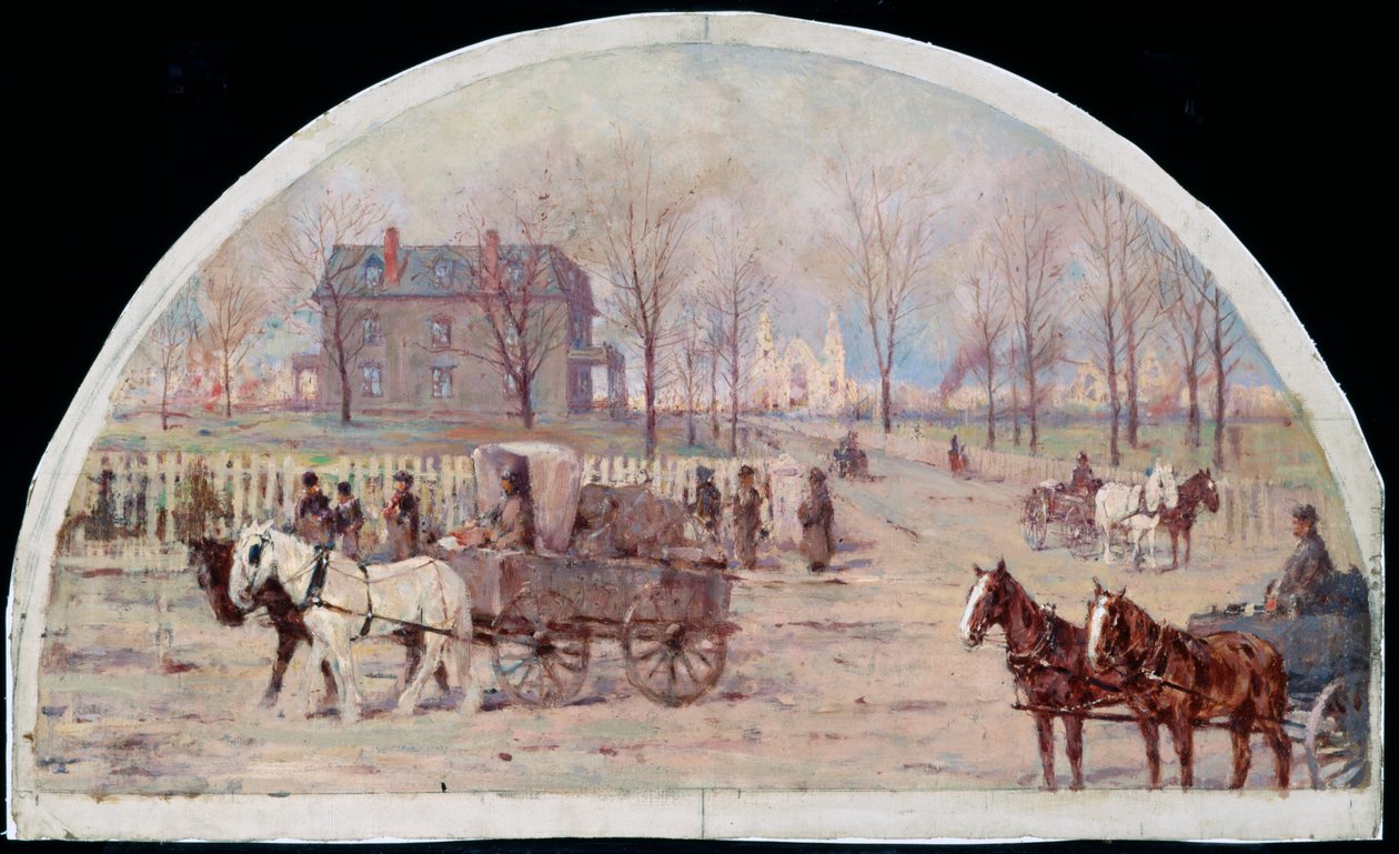 Az ogdeni rezidencia az 1871-es, 1900-as tűzvész után alkotó: Lawrence Carmichael Earle