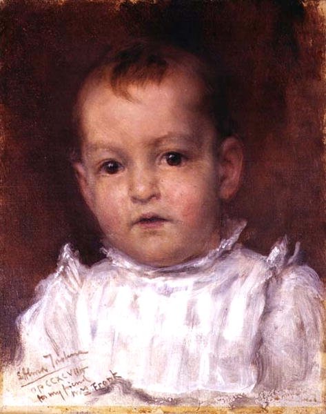 John Alfred Parsons Millet mester portréja alkotó: Lawrence Alma Tadema