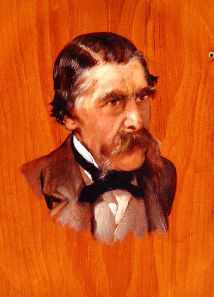 Sir Henry Thompson, Baronet, FRCS, 1878 körül (olaj, panel) alkotó: Lawrence Alma Tadema