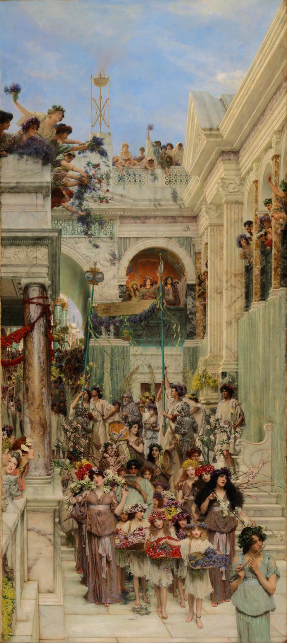Tavasz alkotó: Lawrence Alma-Tadema