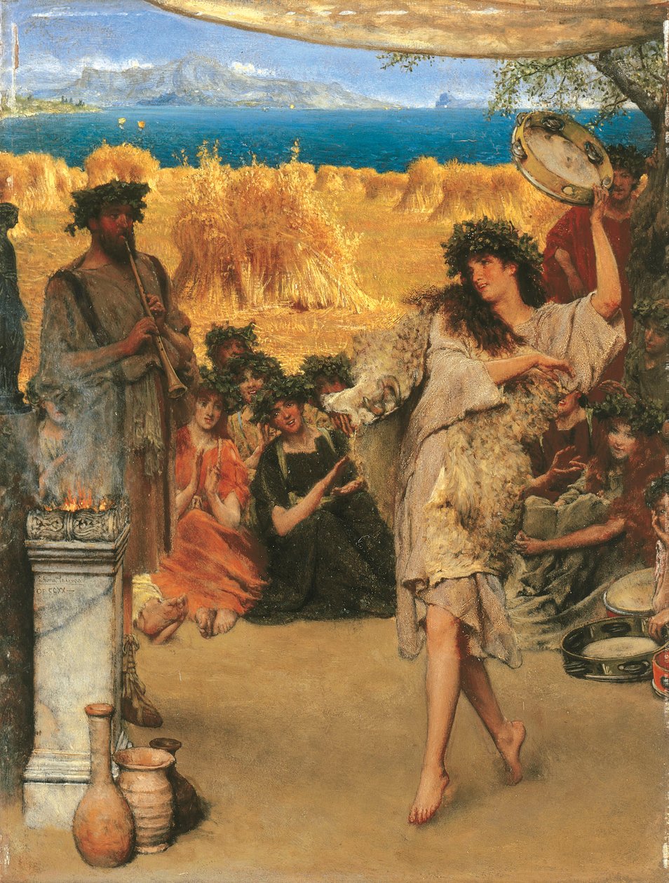 Szüreti ünnep, 1880 alkotó: Lawrence Alma Tadema