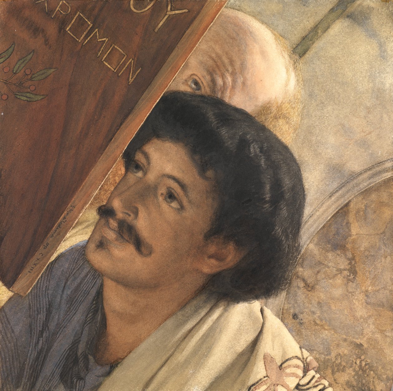 Charles Deschamps, Henry Wallace szemével, 1874 alkotó: Lawrence Alma Tadema