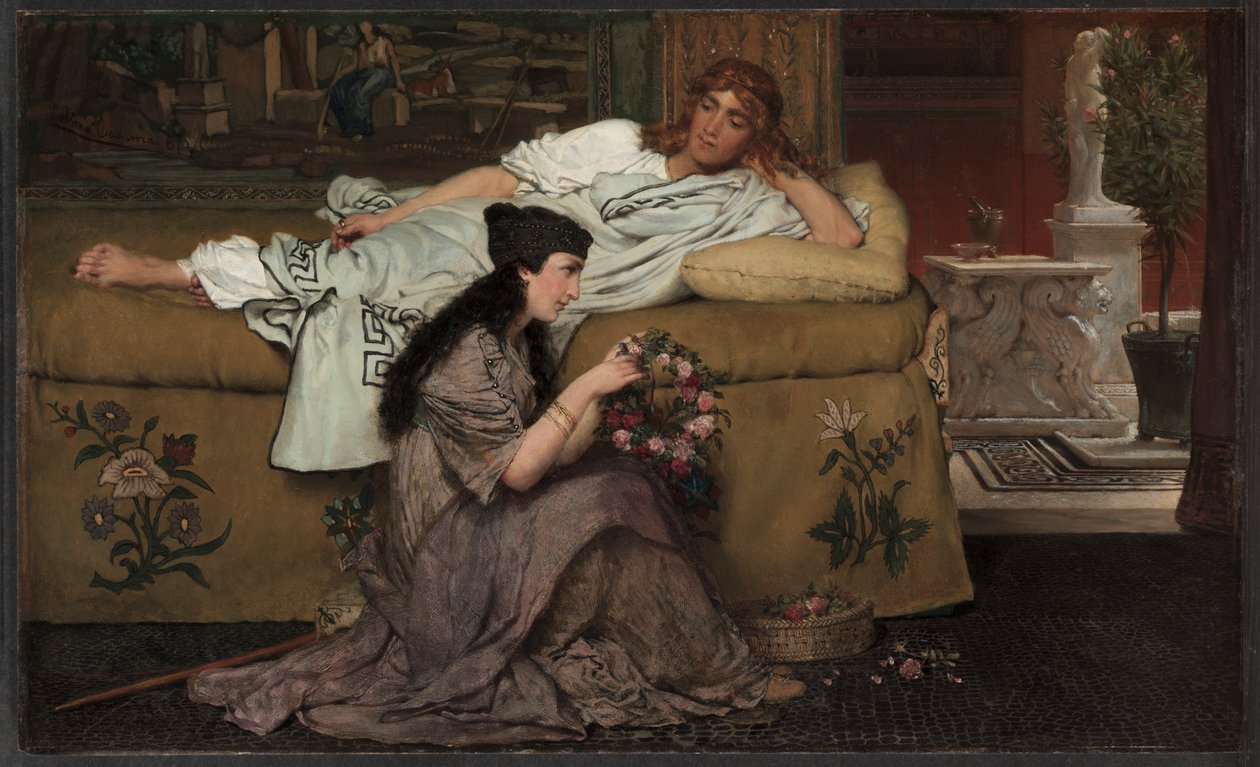 Glaucus és Nydia alkotó: Lawrence Alma Tadema