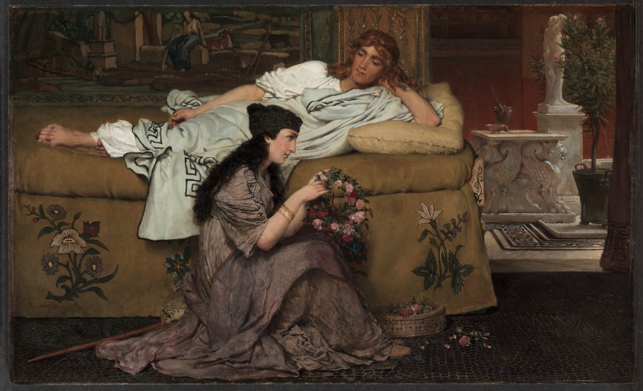 Glaucus és Nydia alkotó: Lawrence Alma Tadema