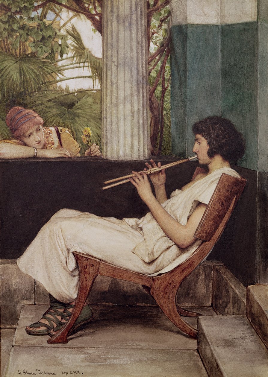Zene Hath Charms alkotó: Lawrence Alma Tadema