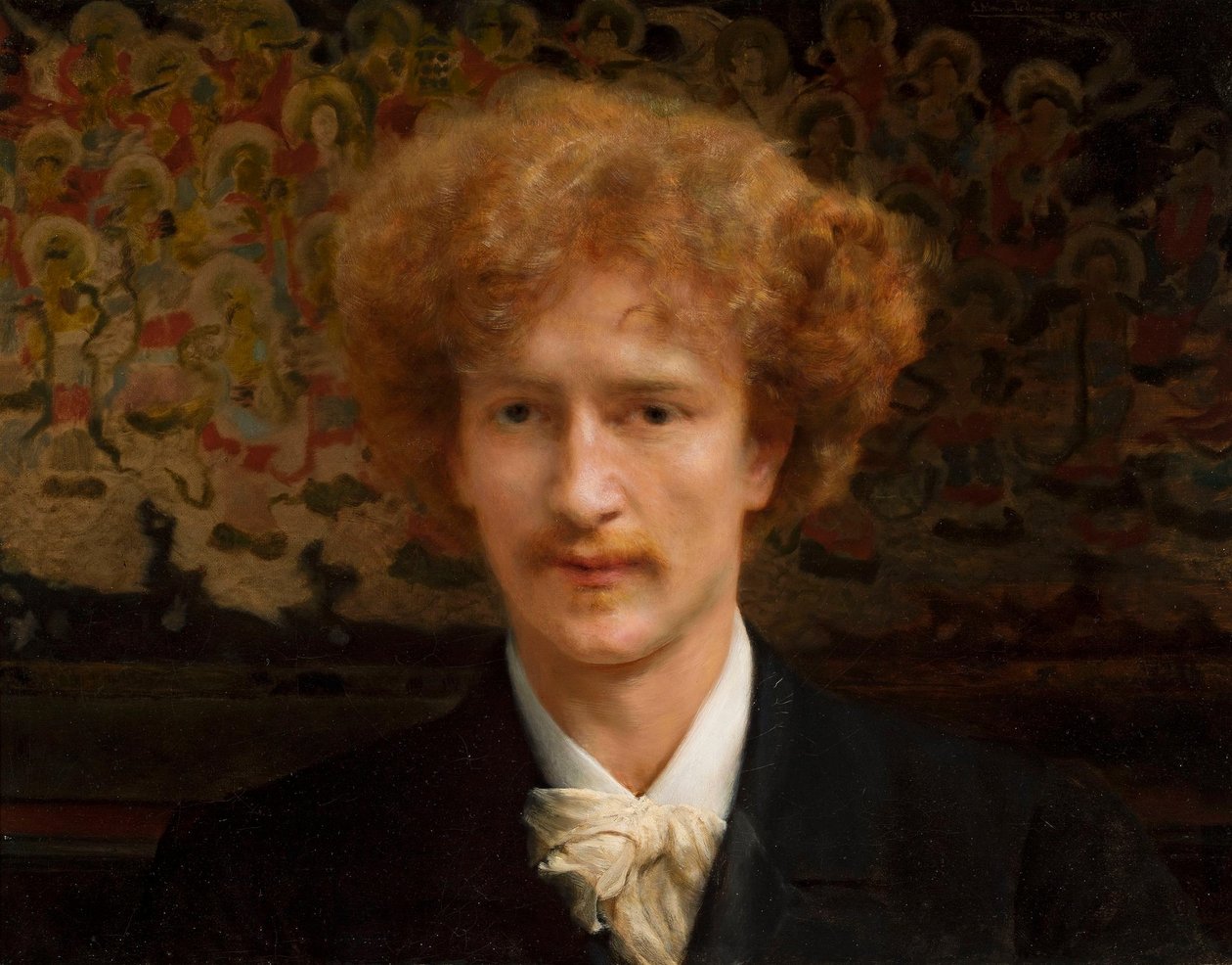 Ignacy Jan Paderewski portréja (1860-1941) alkotó: Lawrence Alma Tadema