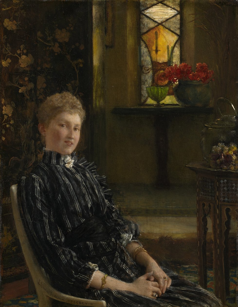 Ralph Sneyd asszony portréja, 1889 alkotó: Lawrence Alma Tadema